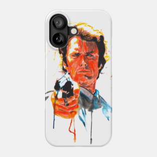 Clint Eastwood Diry Harry Art Phone Case