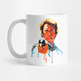 Clint Eastwood Diry Harry Art Mug