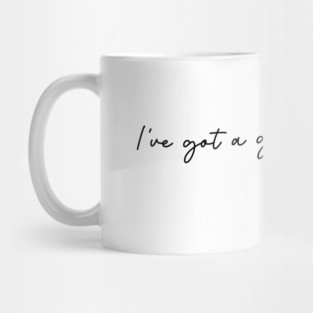 I've got a good heart, but this mouth... Mug