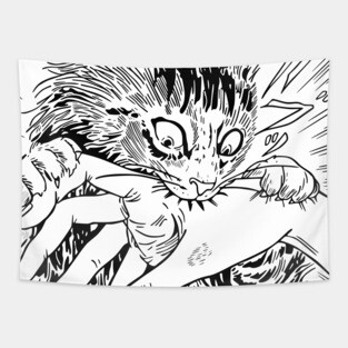 Cat Bite Tapestry