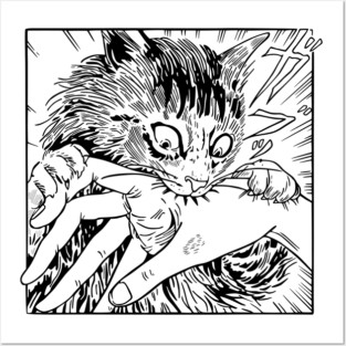 Cat Bite Posters and Art