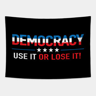 DEMOCRACY Tapestry