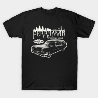 Ferryman's Funeral Home WKRP in Cincinnati Advertisement T-Shirt