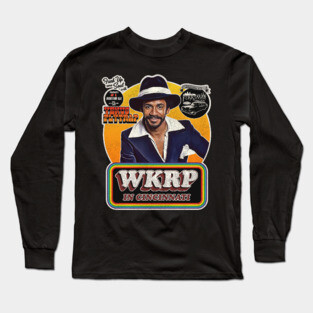 Venus Flytrap at Night WKRP in Cincinnati Long Sleeve T-Shirt
