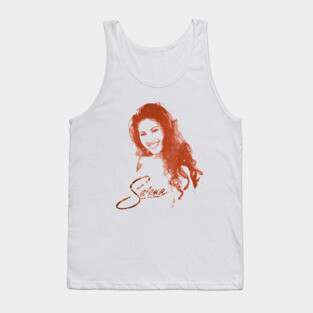 Selena Portrait Tank Top