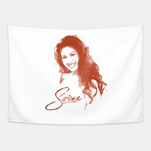 Selena Portrait Tapestry