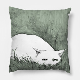 In the grass Pillow