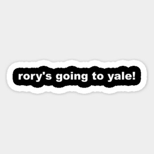 rory's going to yale! Magnet