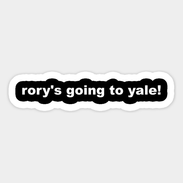 rory's going to yale! Magnet by Stars Hollow Mercantile