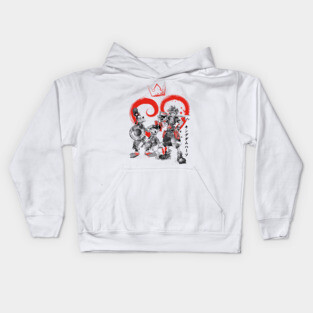 Kingdom Sumi-e Kids Hoodie