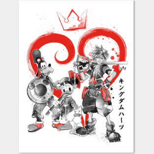 Kingdom Sumi-e Posters and Art
