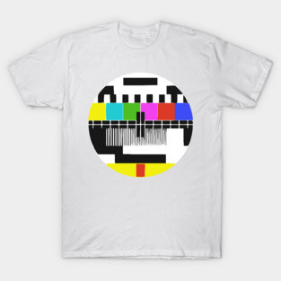 Funny Retro No Signal Retro TV Screen T-Shirt