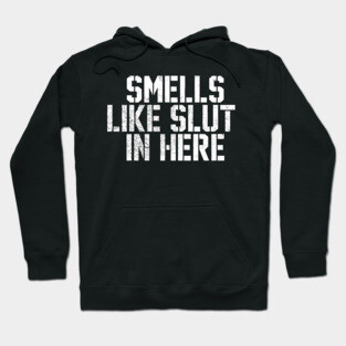 Offensive Smells Like Slut In Here Hoodie