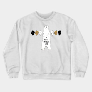 The Right Two Polar Bear Arms Crewneck Sweatshirt