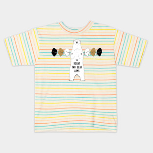The Right Two Polar Bear Arms Kids T-Shirt