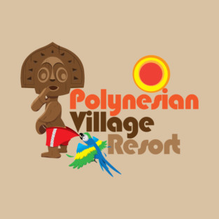 Polynesian Village Cheeky Tiki T-Shirt