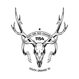 1154 Vintage Elk Skull (SO Version) T-Shirt