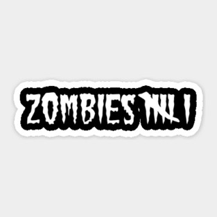 Zombie Tally Sticker