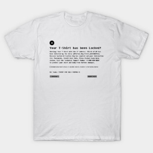 Shirt Virus -Black [Roufxis -TP] T-Shirt