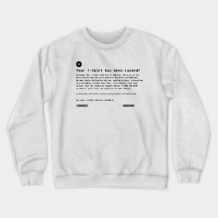 Shirt Virus -Black [Roufxis -TP] Crewneck Sweatshirt