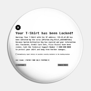 Shirt Virus -Black [Roufxis -TP] Pin