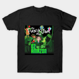 the FunikiJam Show OZ in the Amazon a new musical T-Shirt