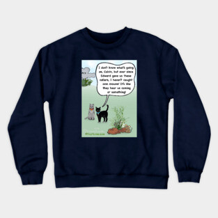 Cat Mysteries Crewneck Sweatshirt