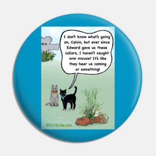 Cat Mysteries Pin