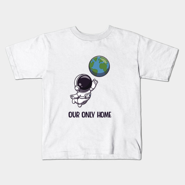 Our Only Home Kids T-Shirt by C.Code