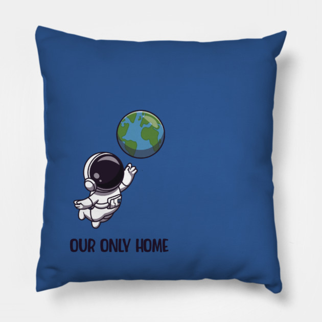 Our Only Home Pillow by C.Code