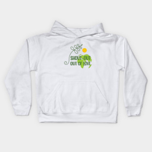 Shout-out out of love Kids Hoodie
