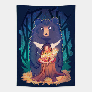 Bear Tapestry