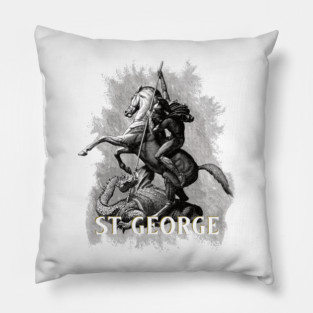 Saint George Dragonslayer Pillow
