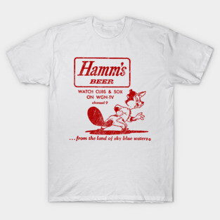 Hamm's Beer -  Faded Style T-Shirt