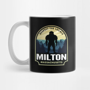 Milton Massachusetts Bigfoot Sasquatch Mug