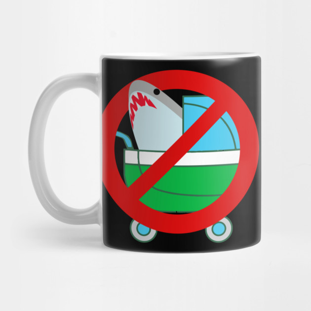 No Sharks In Baby Stroller by belownormal