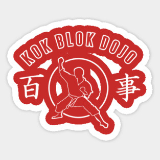 Kok Blok Dojo Sticker