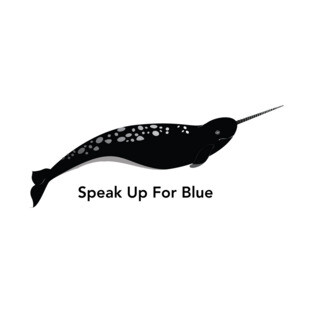 Narwhal 1 - Speak Up For Blue T-Shirt