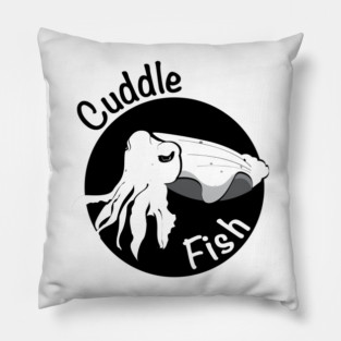 Cuttlefish 2 - Speak Up For Blue Pillow