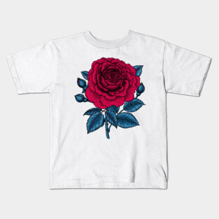 Red rose 2 Kids T-Shirt