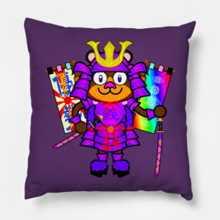 SUMMER PRIDE FESTIVAL: SAMURAI BEAR Pillow
