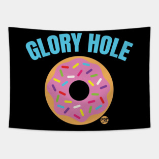 GLORY HOLE Tapestry