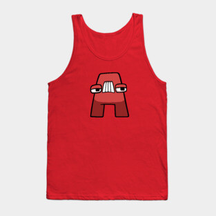 A | Alphabet Lore Tank Top
