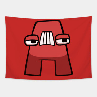 A | Alphabet Lore Tapestry