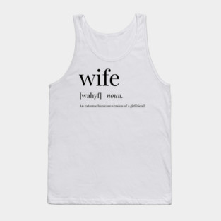 Wife Definition Tank Top