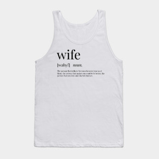 Wife Definition Tank Top