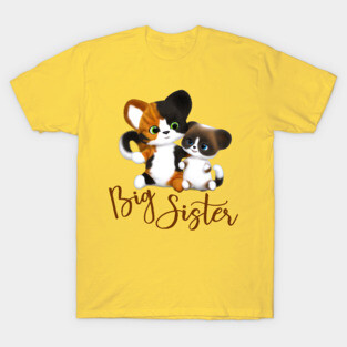 Big Sister Kitty Cats T-Shirt