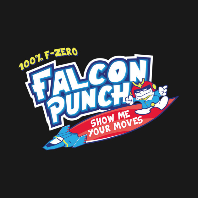 Falcon Punch Hawaiian Punch F-zero X Captain Falcon by stayfrostybro