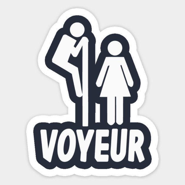 Voyeur Sticker by Cosmo Gazoo