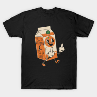 Orange: Vitamin C You In Hell T-Shirt